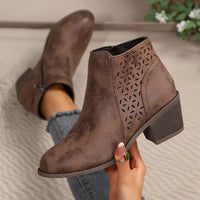 Block-Heel Ankle Boots — alternate product view 5