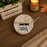 Fall Braided Coaster Set — alternate product view 24