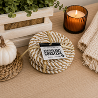 Fall Braided Coaster Set — alternate product view 29