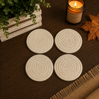 Fall Braided Coaster Set — alternate product view 35