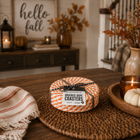 Fall Braided Coaster Set — alternate product view 37