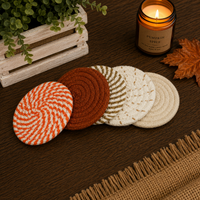 Fall Braided Coaster Set — alternate product view 41