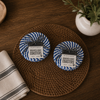Blue Braided Coasters — alternate product view 11