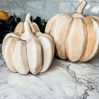 Handcrafted Wood Pumpkins — alternate product view 13