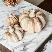 Handcrafted Wood Pumpkins — alternate product view 2