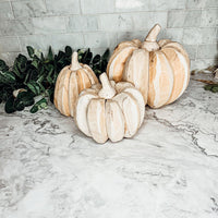 Handcrafted Wood Pumpkins — alternate product view 10