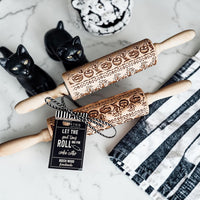 Embossed Halloween Rolling Pin — alternate product view 37