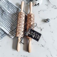 Embossed Halloween Rolling Pin — alternate product view 35
