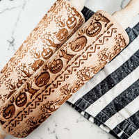 Embossed Halloween Rolling Pin — alternate product view 22