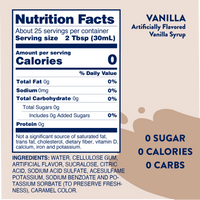 Sugar Free Vanilla Syrup product photo 6 of 7