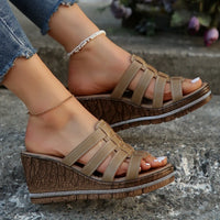 Multi-Strap Wedge Sandals — alternate product view 5