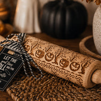 Embossed Halloween Rolling Pin