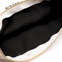 Interior view of Badass Bitch canvas pouch