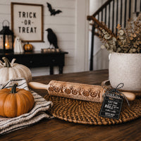 Embossed Halloween Rolling Pin — alternate product view 19
