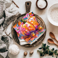 Painted Pumpkin Towel — alternate product view 16