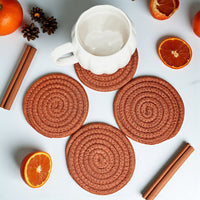 Fall Braided Coaster Set — alternate product view 55