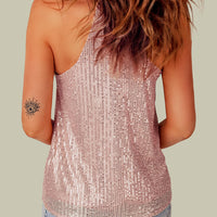 Sequin Racerback Tank