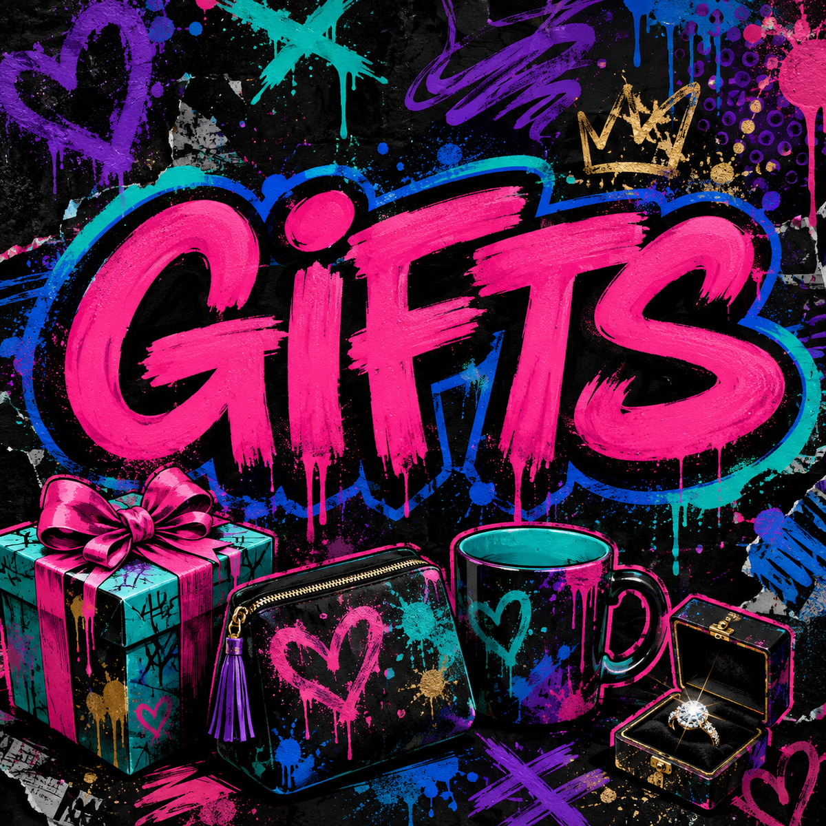 Gifts graffiti collection cover