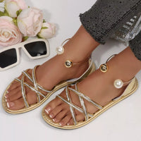 Strappy Flat Sandals — alternate product view 6