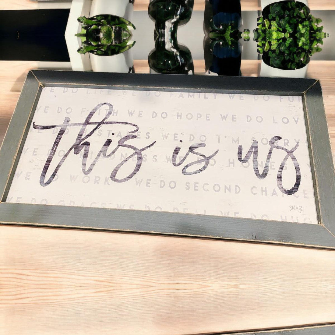 “This Is Us” XL Wall Sign — alternate product view 12