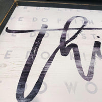 “This Is Us” XL Wall Sign — alternate product view 6