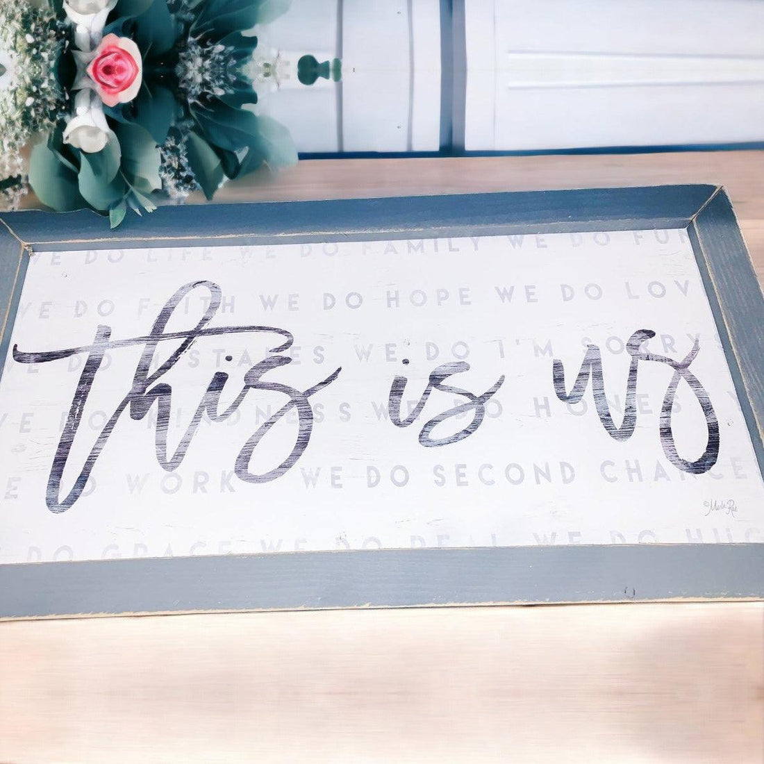 “This Is Us” XL Wall Sign — alternate product view 10