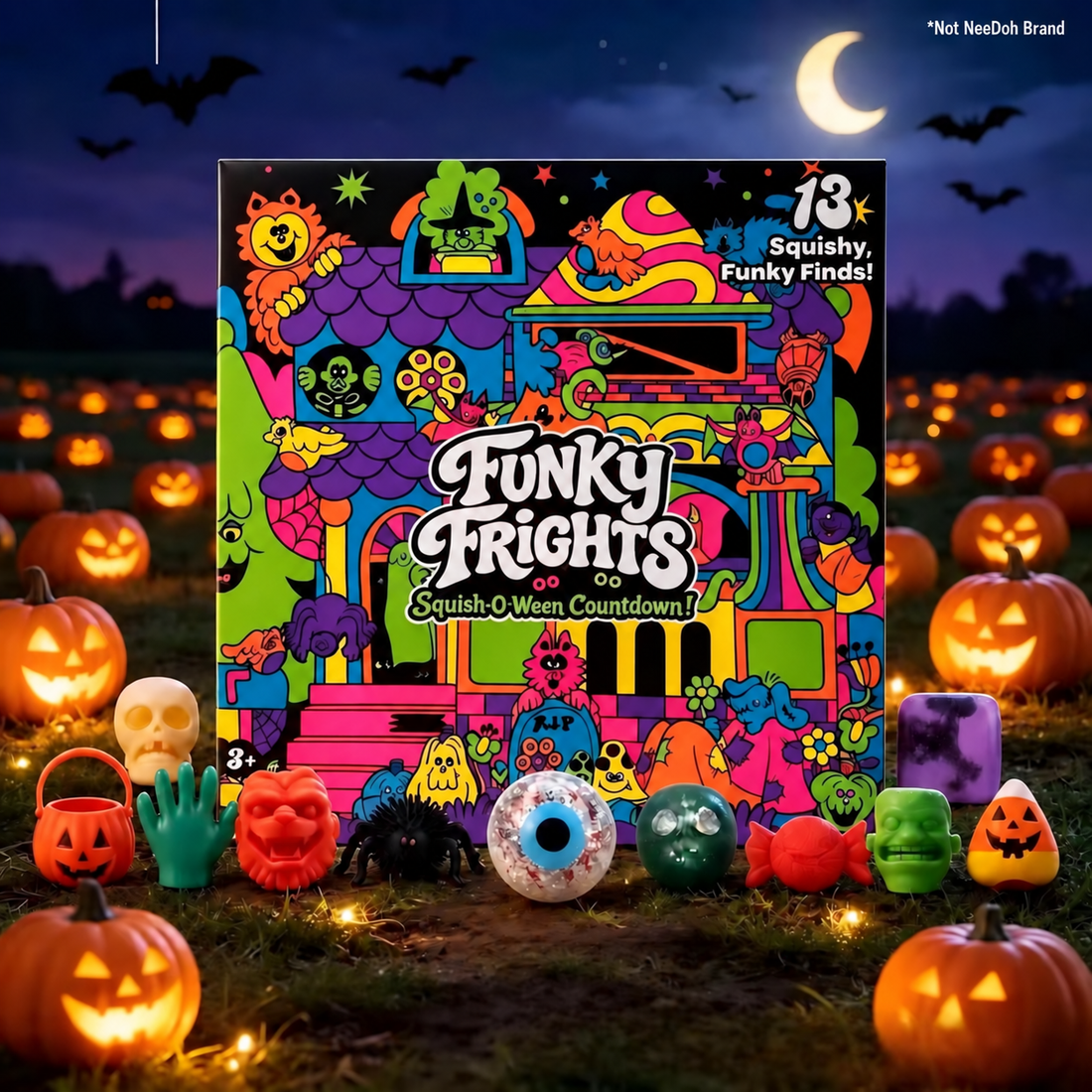 13 Days of Squish Funky Frights Halloween Countdown