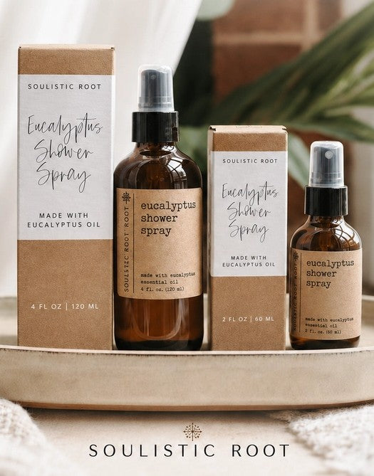 Eucalyptus Shower Spray size comparison