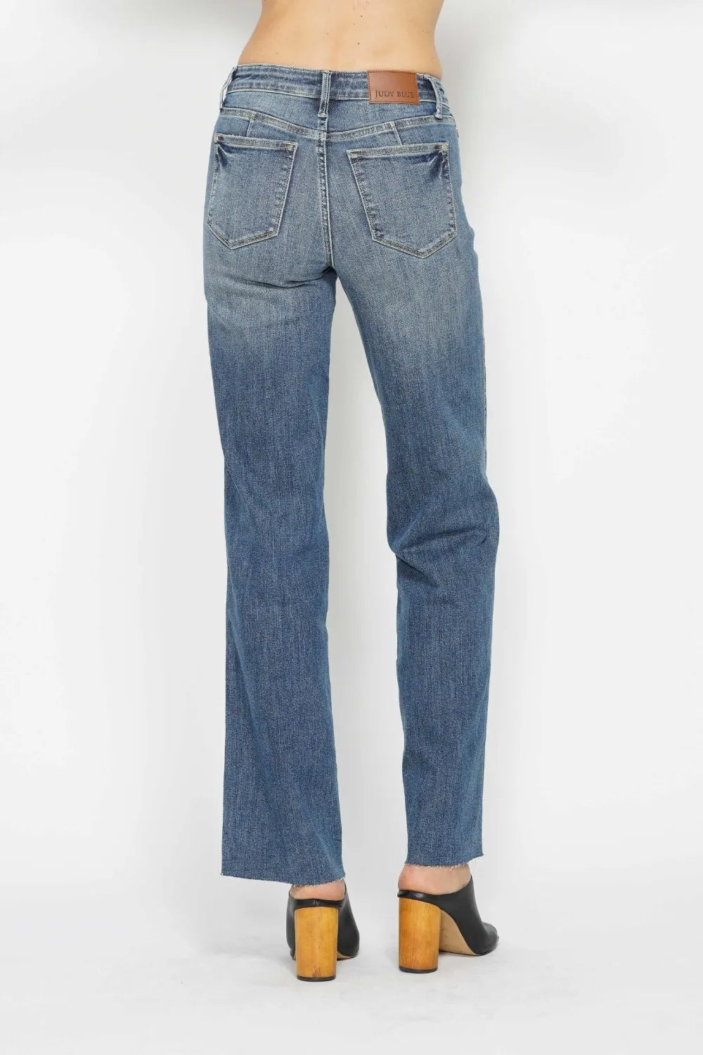 Judy Blue Straight Jeans — alternate product view 3