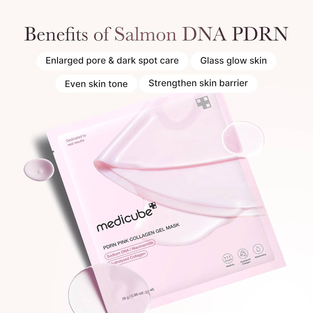 Face Off Duty MEDICUBE PDRN Pink Collagen Gel Mask, photo 6