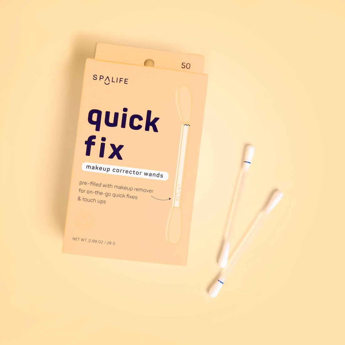 The Only Fix I Have Time For | Makeup Corrector Wands, 50 Count