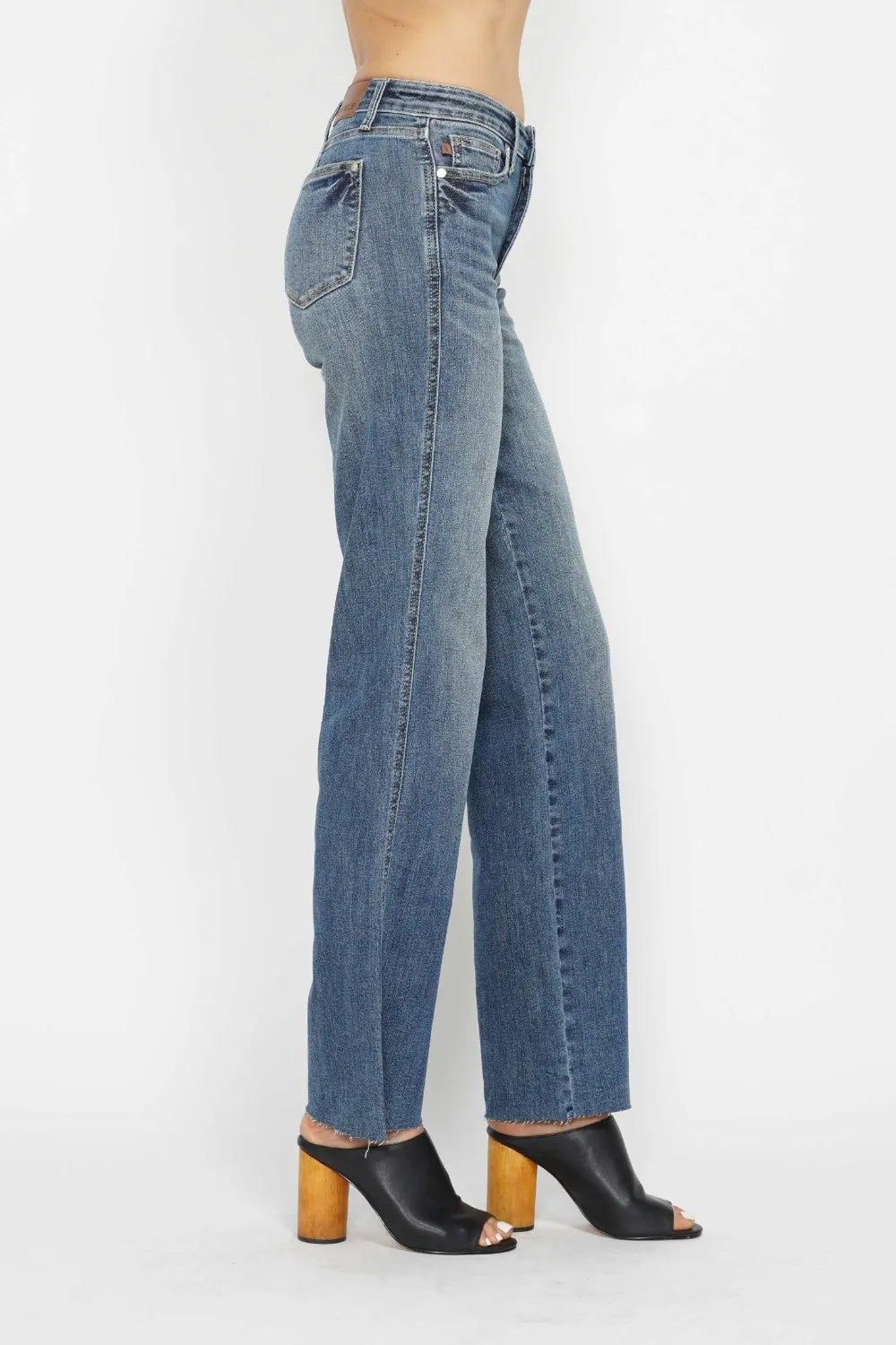 Judy Blue Straight Jeans — alternate product view 6