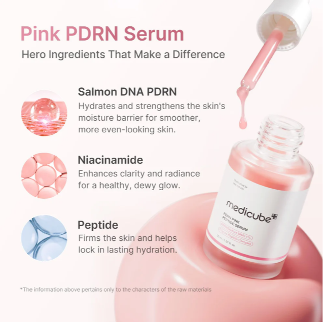 Small Bottle, Big Opinions MEDICUBE PDRN Pink Peptide Serum Mini, photo 3