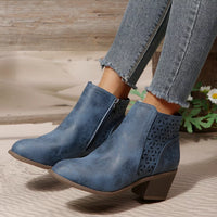 Block-Heel Ankle Boots — alternate product view 6