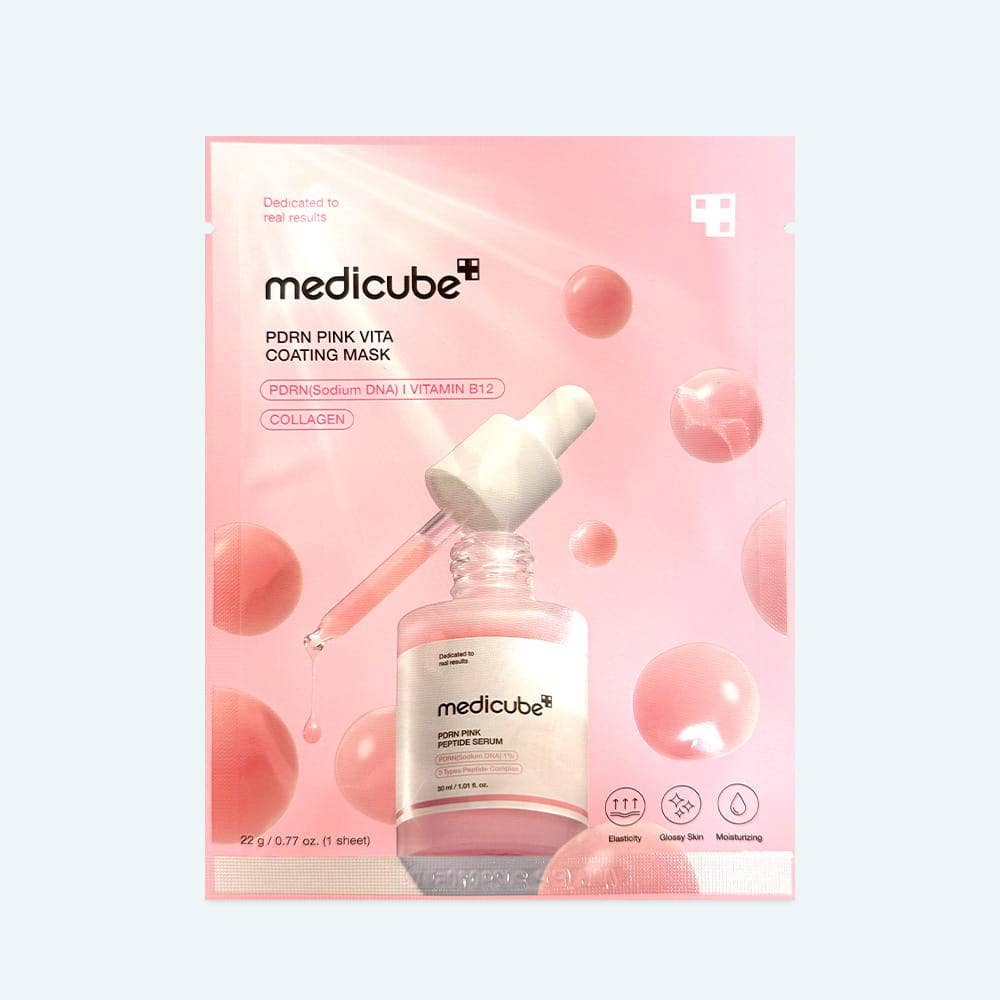 Glow Now, Explain Later MEDICUBE PDRN Pink Vita Sheet Mask, photo 3