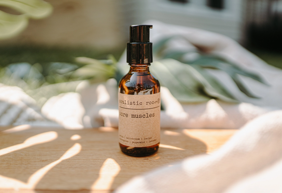 Arnica massage oil