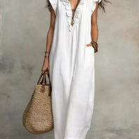 Ruffles With an Attitude V-Neck Maxi Dress, photo 3