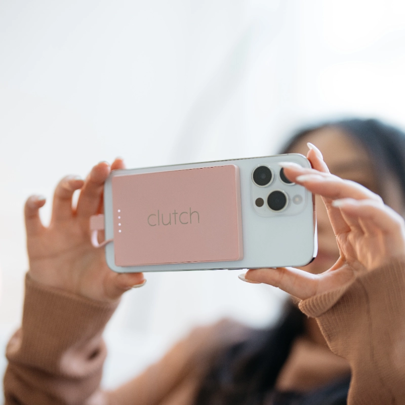 Clutch Pro attached to phone