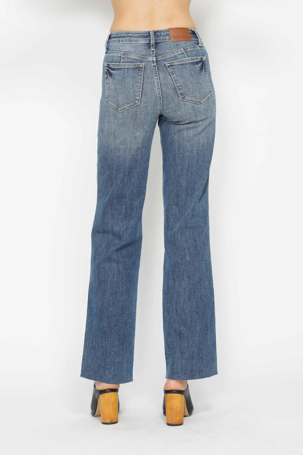 Judy Blue Straight Jeans — alternate product view 2