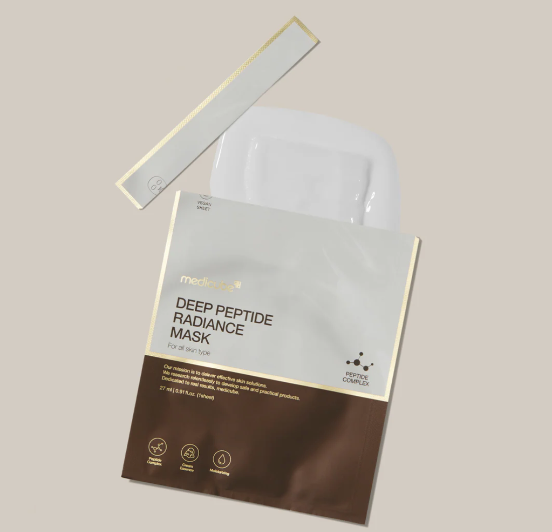 Ten Minutes of Peace MEDICUBE Deep Peptide Radiance Sheet Mask, photo 2
