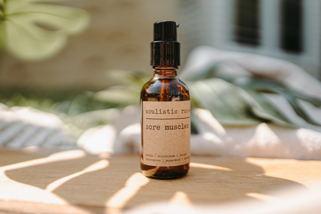 Sore Muscle Massage Oil