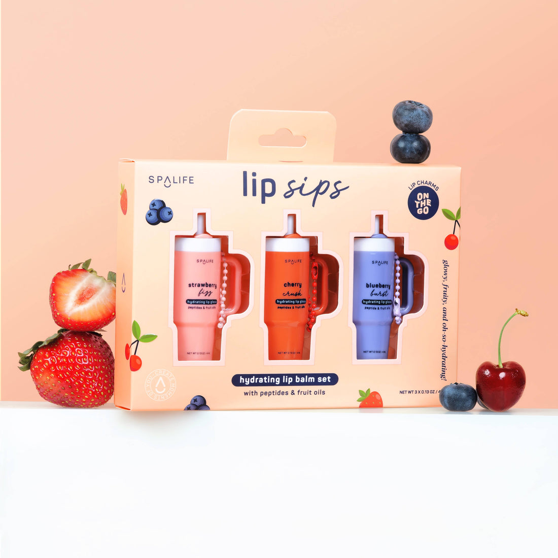 Matches Your Cup | Tumbler-Shaped Lip Balm Trio