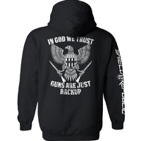 In God We Trust Guns Are Just Backup