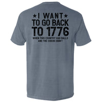 I Want To Go Back To 1776