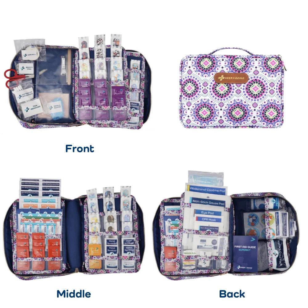 BOHO 270 piece SuperKit: First Aid by Keep Going First Aid