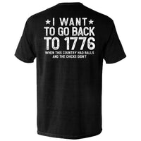 I Want To Go Back To 1776