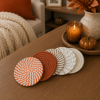 Fall Braided Coaster Set — alternate product view 45