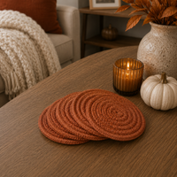 Fall Braided Coaster Set — alternate product view 22