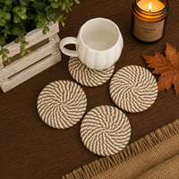 Fall Braided Coaster Set — alternate product view 30