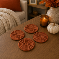 Fall Braided Coaster Set — alternate product view 21